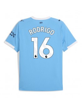 Manchester City Rodri Hernandez #16 Replika Hemmakläder 2025-26 Kortärmad